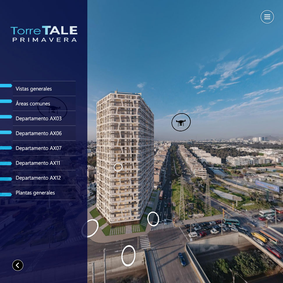 Imagen Tour Virtual 360º Praux 3d